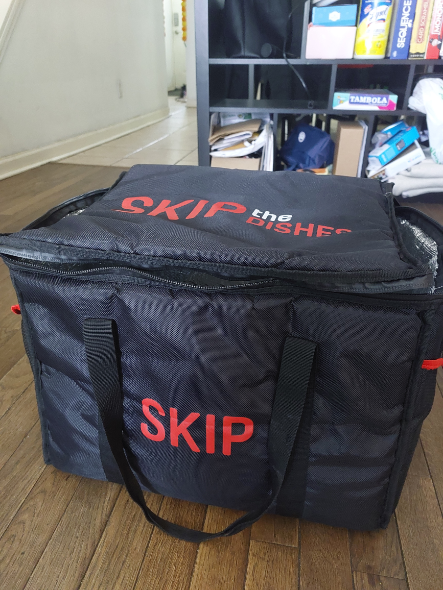 SkipTheDishes Insulated Delivery Bag