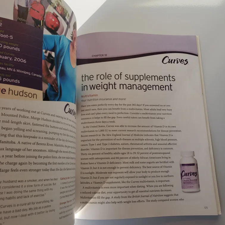 Curves Fitness & Weight Management Plan Book image indicator(3)