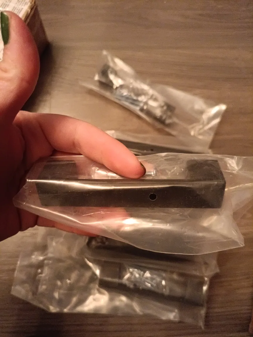 10 Pack Matte Black Cabinet Drawer Pulls 3" Hole Centers image indicator(2)