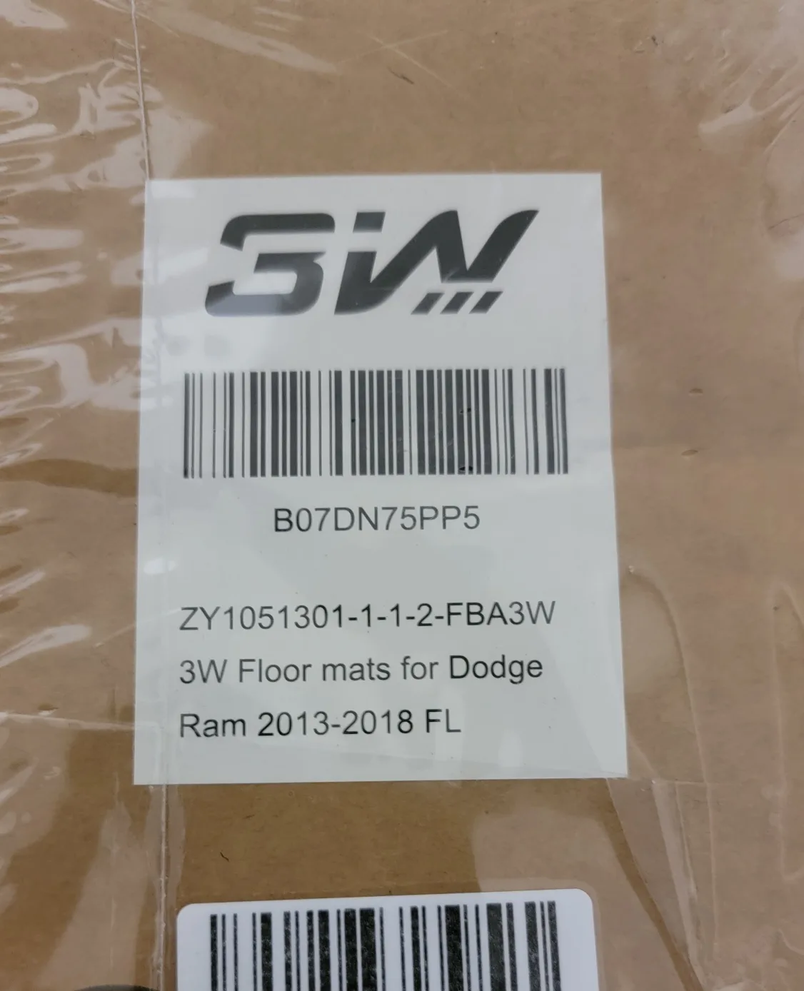 3W Floor Mats for 2013-2024 Dodge Ram Crew Cab image indicator(4)