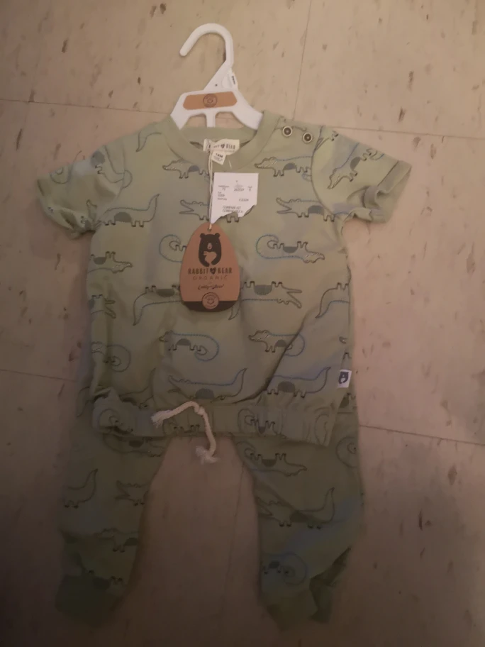 Rabbit & Bear Organic Baby Romper - Size 18- Months