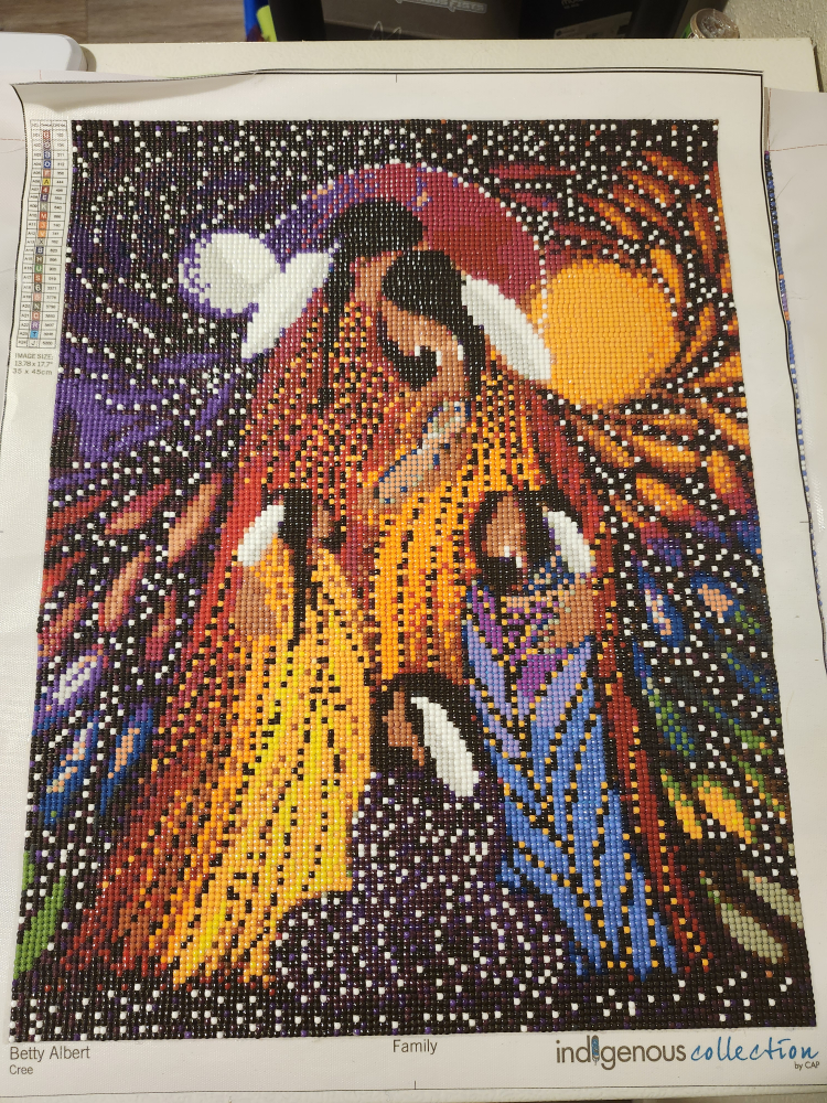 Indigenous Collection Diamond Painting - Family 🧡