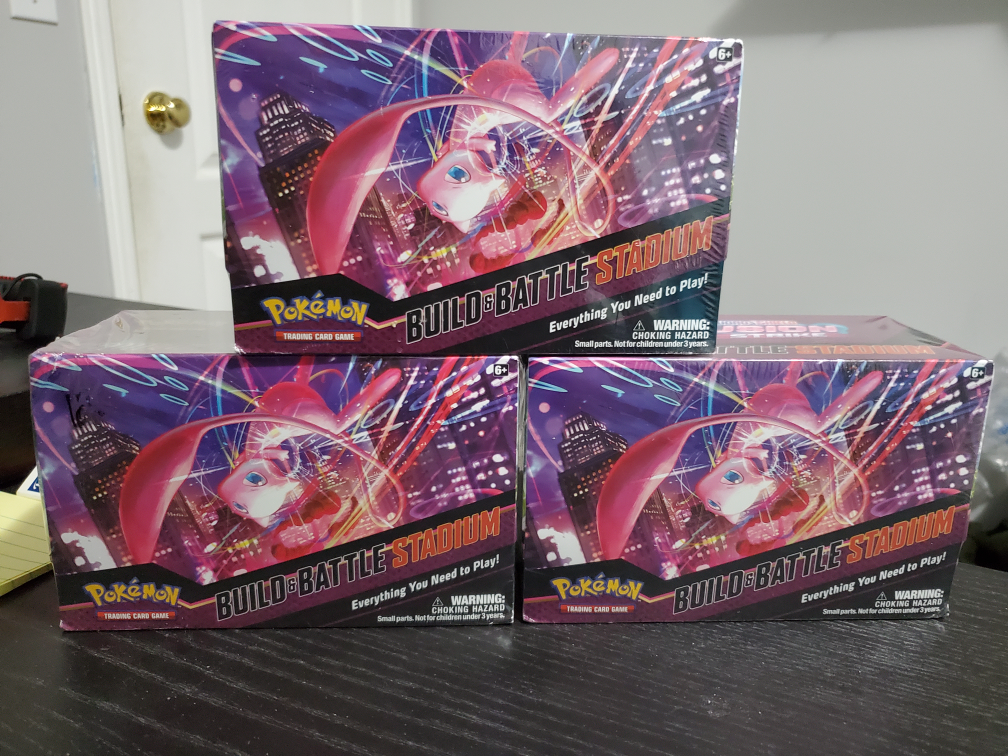 3x Pokemon Build & Battle Stadium