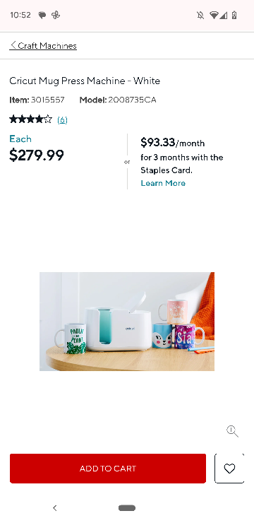 Cricut Mug Press Machine - photo 2