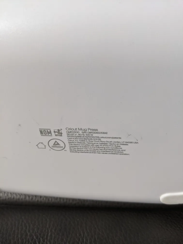 Cricut Mug Press Machine image indicator(5)