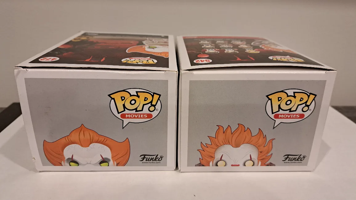 Funko Pop! 🤡 Pennywise (IT) #472 & #542 image indicator(5)