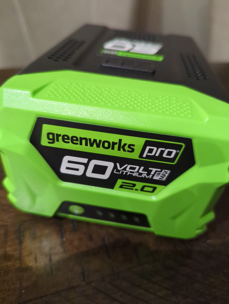 Greenworks Pro 60V 2.0 Lithium Battery - photo 2