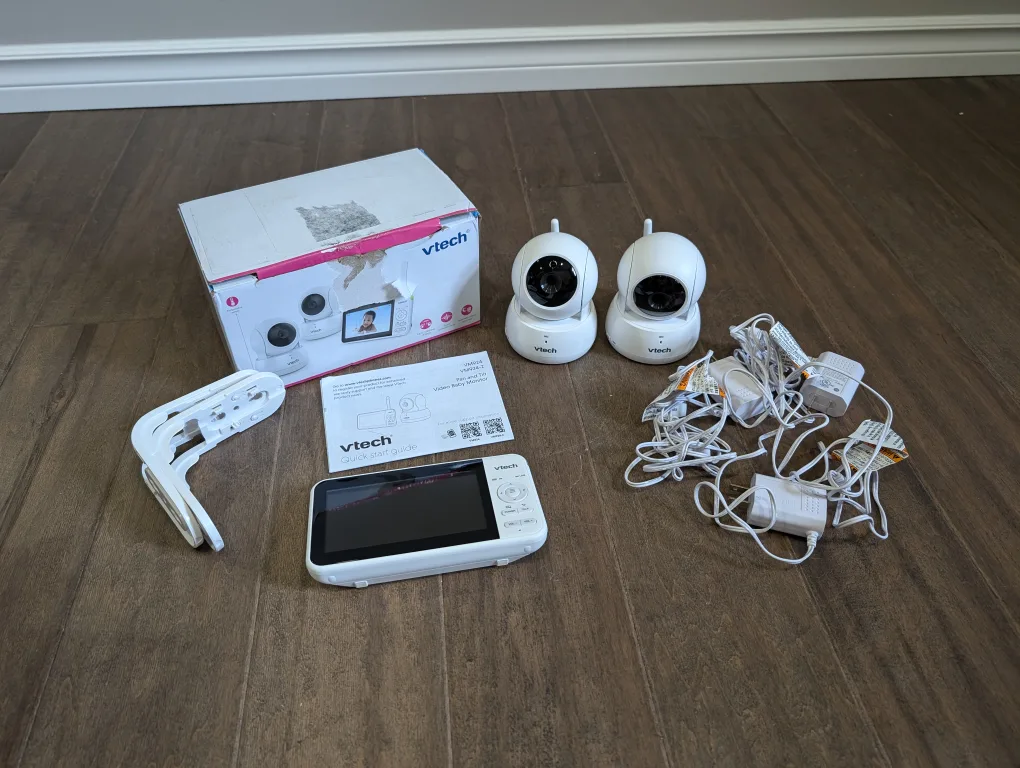VTech VM992 2-Camera Video Baby Monitor image indicator(6)