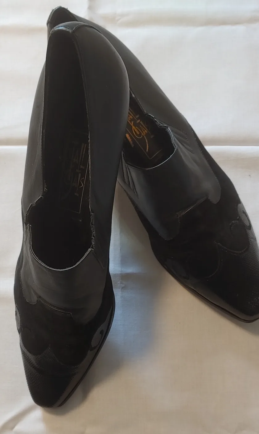 Black Dress boot-style Shoes - Heels image indicator(4)