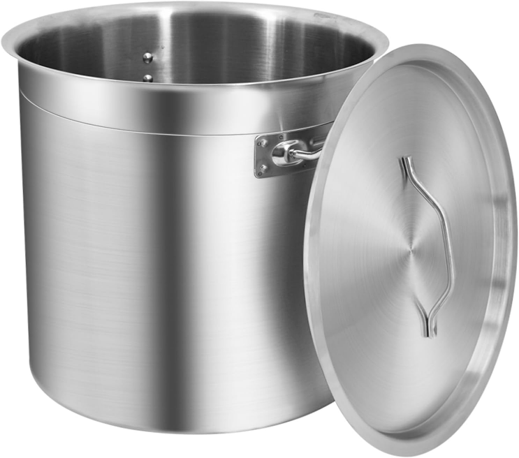 36L Stainless Steel Stock Pot with Lid - Commercial Grade - photo 3