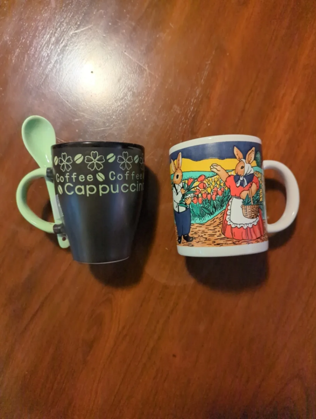 Two coffee mugs