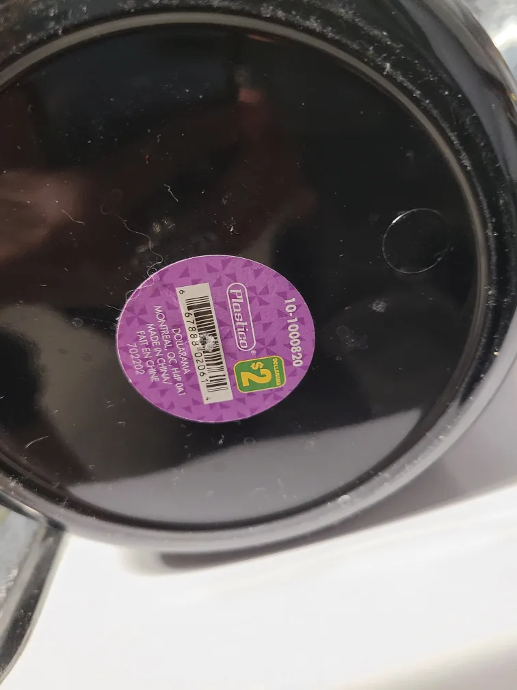 Black Plastic Wastebasket“🏈” image indicator(2)