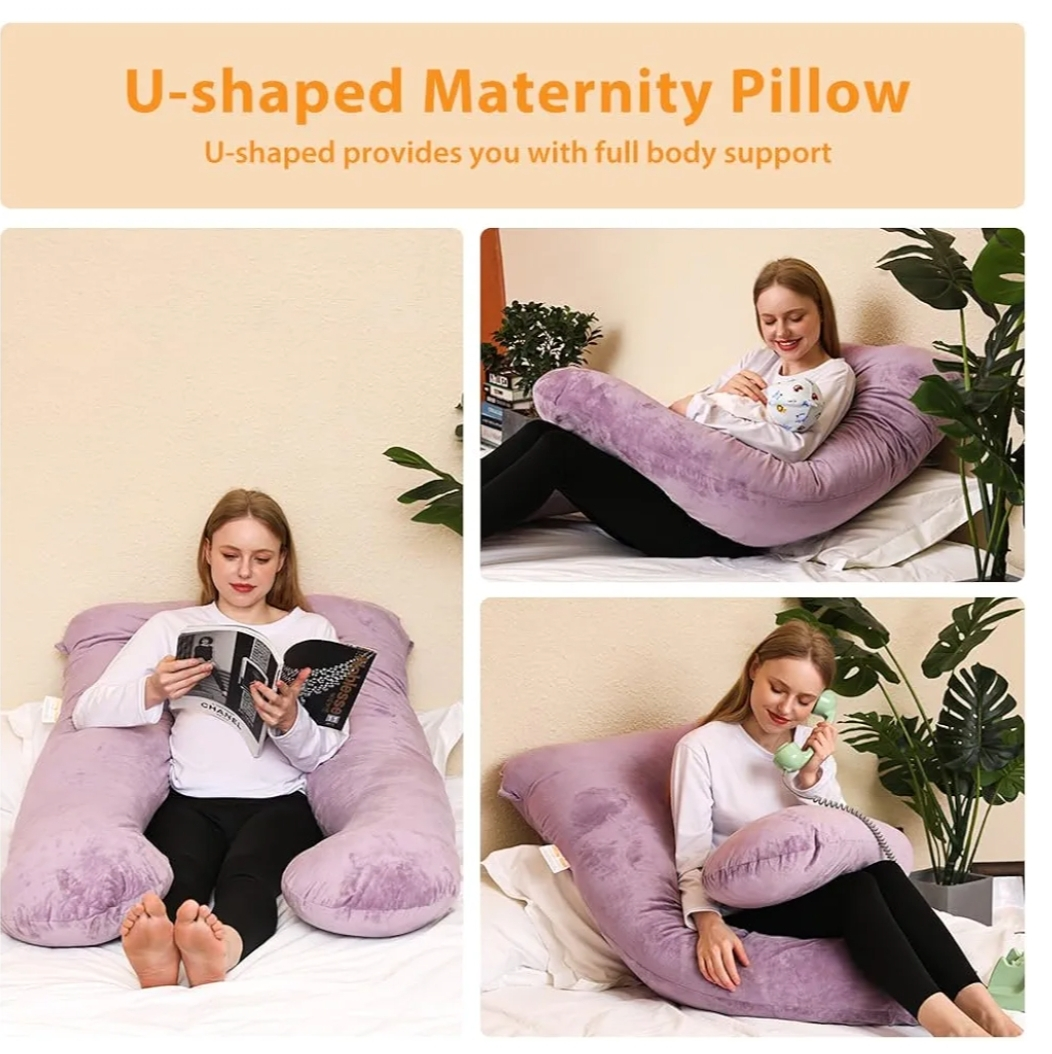 Pregnancy Maternity Pillow U Shaped - photo 2