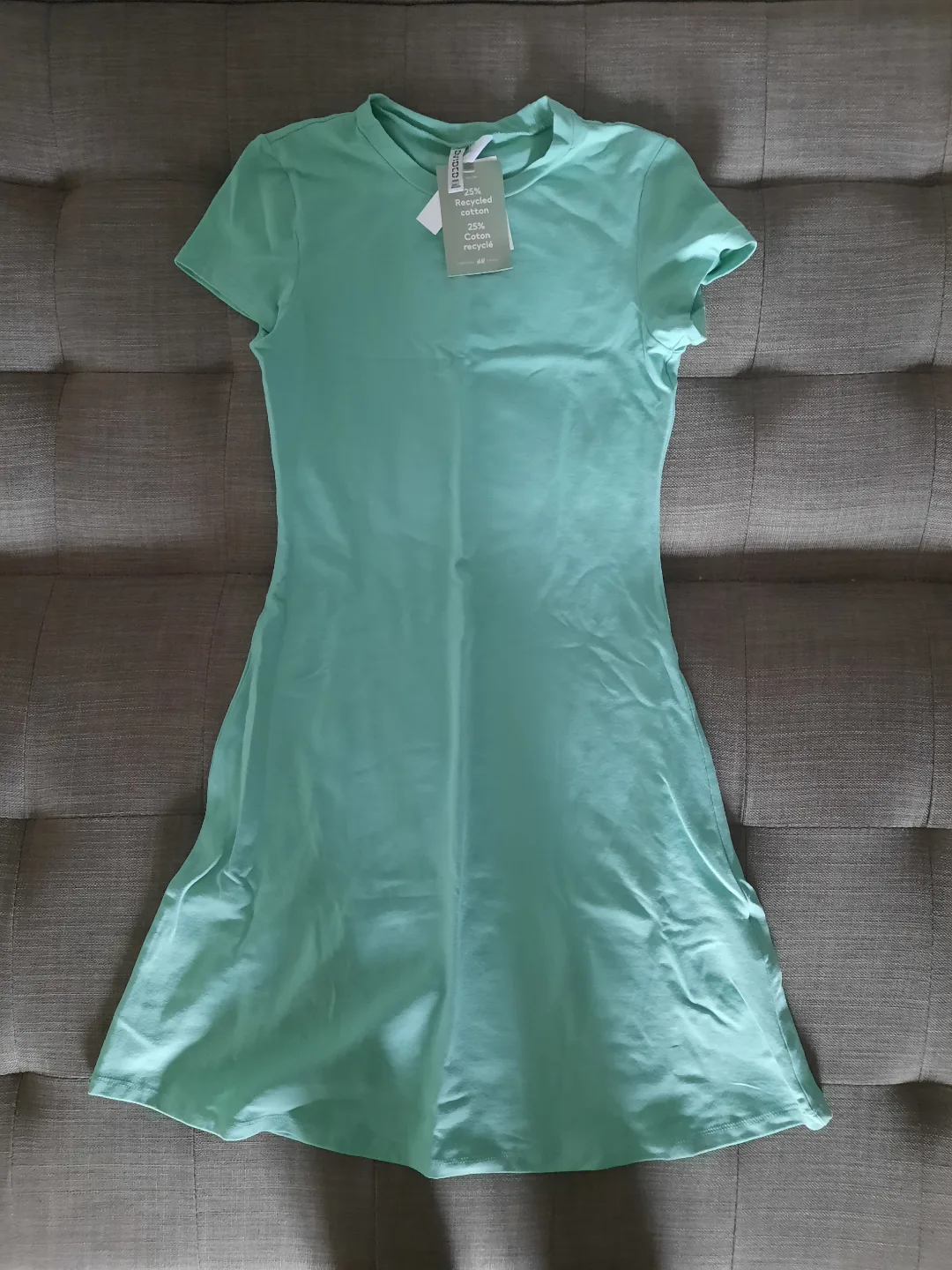 Mint Green Mini Dress - Size 13 thumbnail
