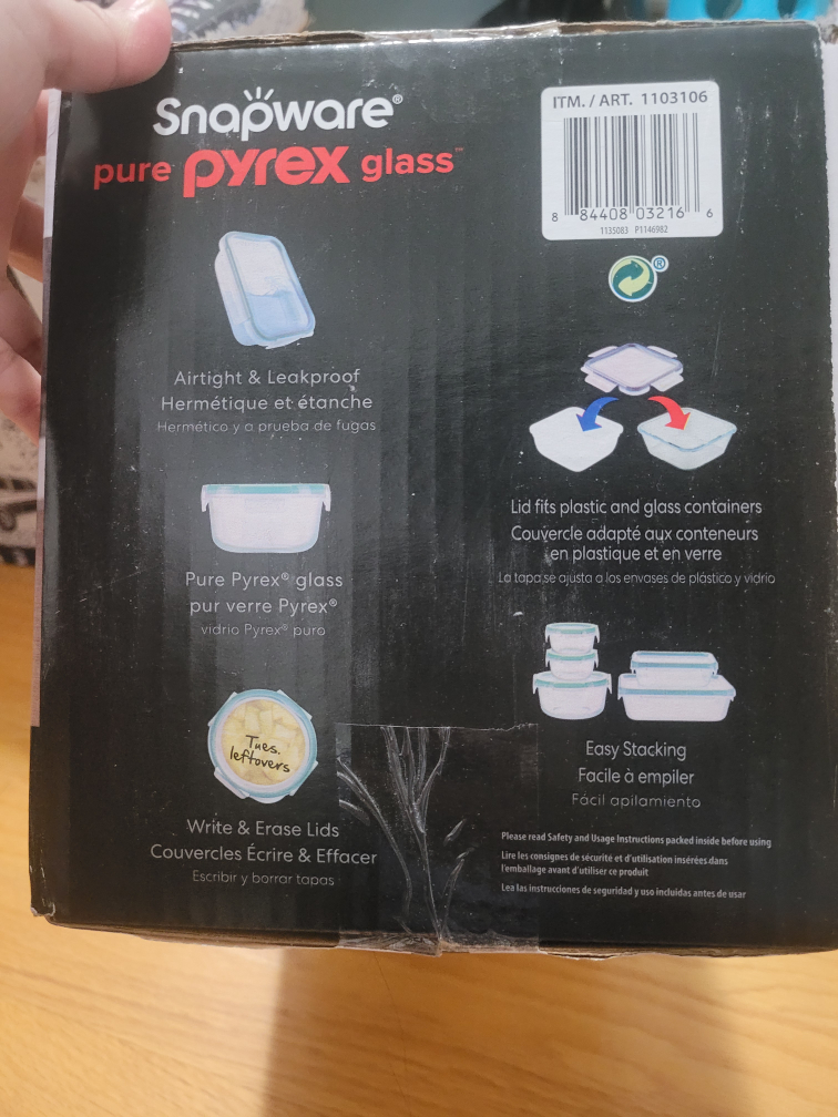 snapware pure pyrex glass - photo 3