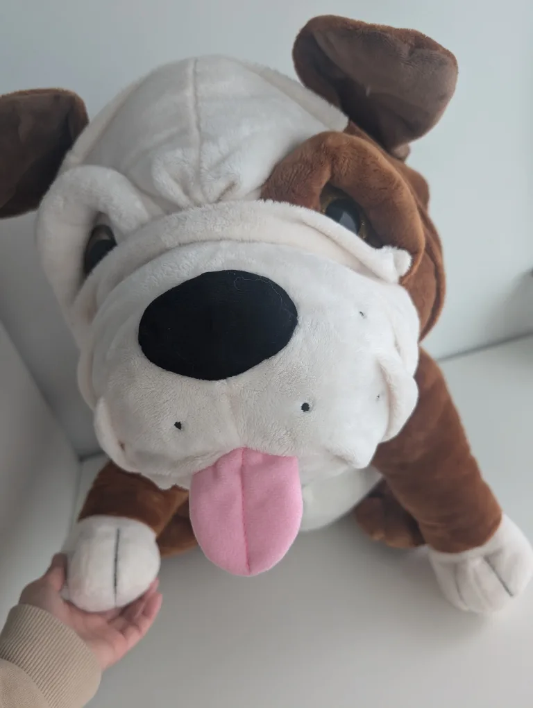 Giant Plush Bulldog image indicator(2)