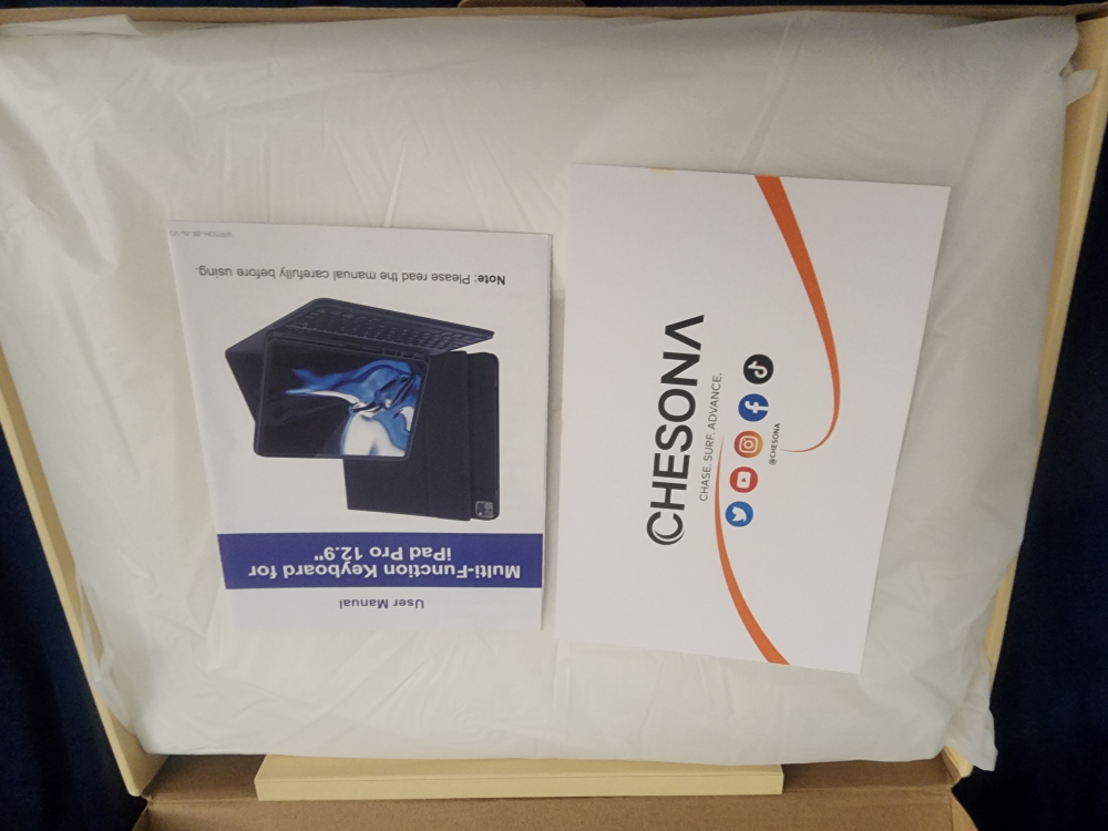 New Chesona iPad Pro 12.9 Keyboard Case