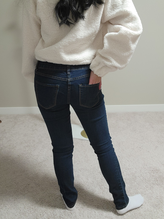Dark Wash Skinny Jeans - photo 2