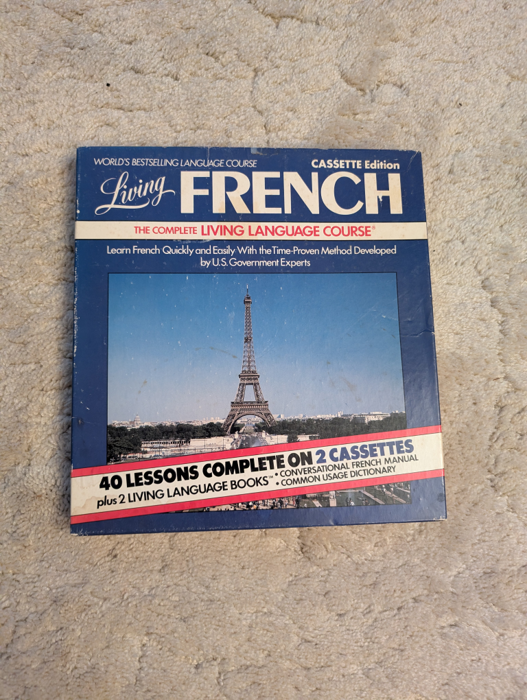 Living Language Conversational French Course - Cassette Edition