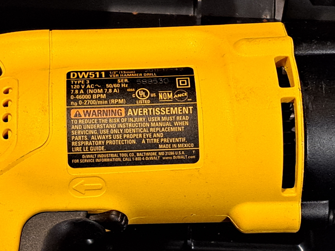 Dewalt 1/2 Hammer drill - photo 3