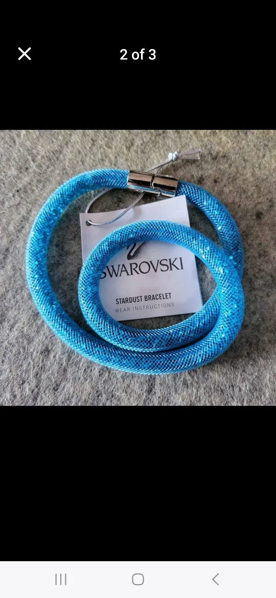 Swarovski Stardust Bracelet - Blue image indicator(2)