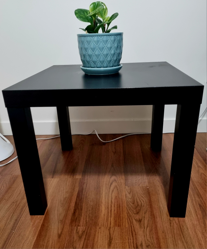 IKEA Lac square side table (black) 3 pcs for $ 25