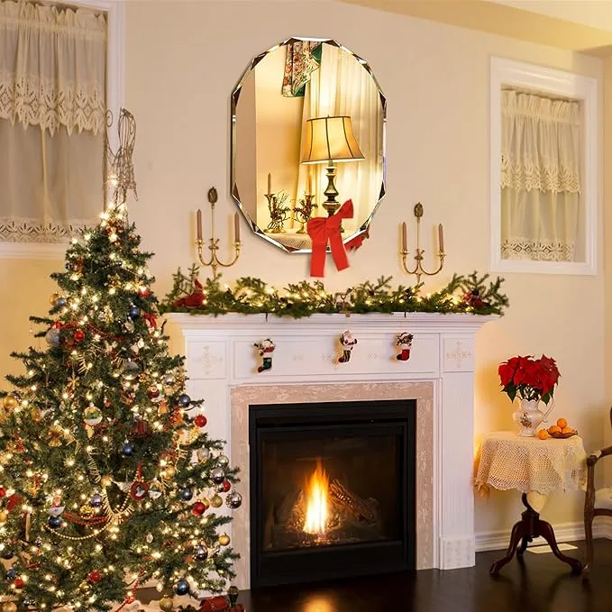 24x36 inch Vanity Mirror Beveled Edge Wall 🏈 image indicator(4)