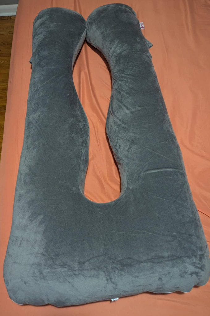 U-shaped Pregnancy Pillow - Grey