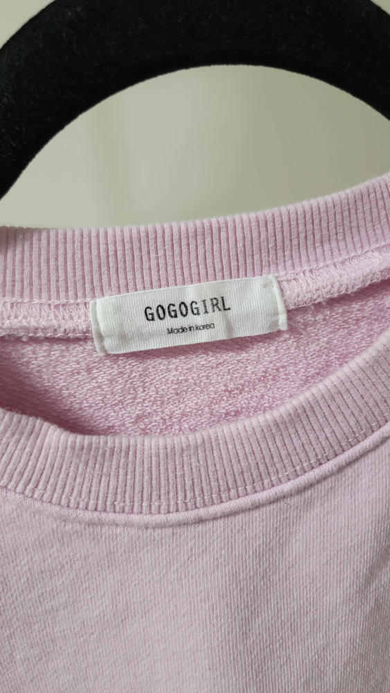 Pink Ruffle Detail Crewneck Sweatshirt - photo 5