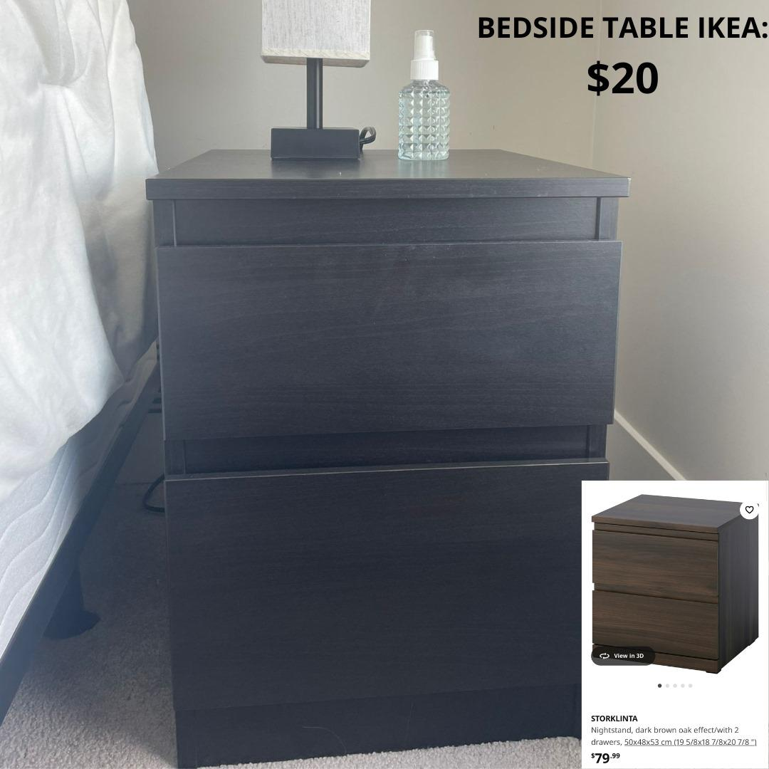 IKEA STORKLINTA Bedside Table