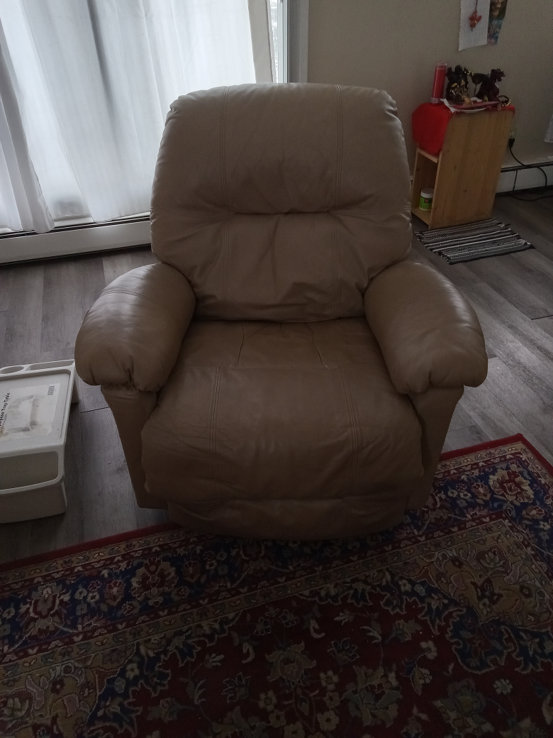 Beige Recliner Chair
