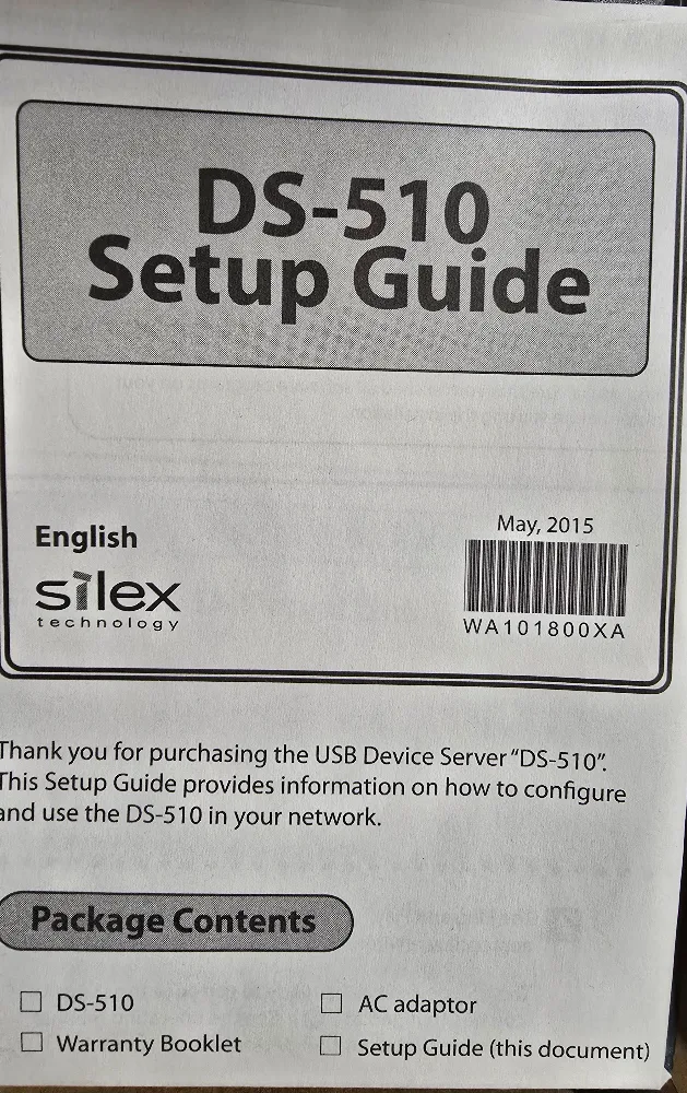 Silex Technology DS-510 USB Device Server image indicator(2)