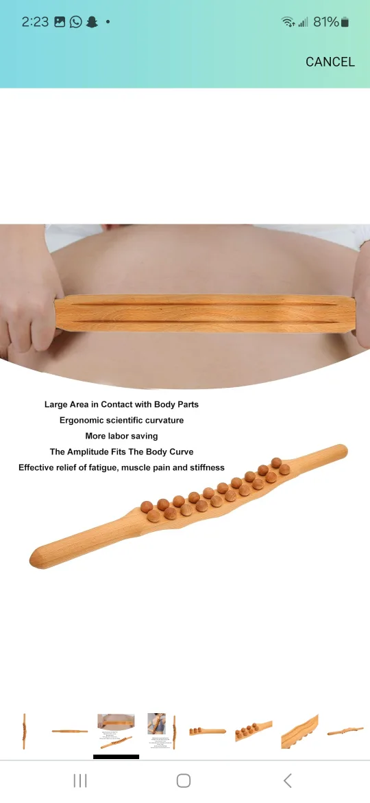Wooden Body Massager image indicator(3)