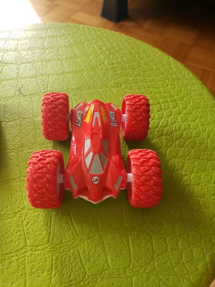 Red Remote Control Monster Truck Toy image indicator(2)