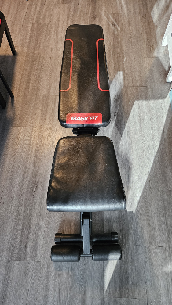 50kg Chrome Barbell and Dumbbell Set with Weight Bench - photo 5