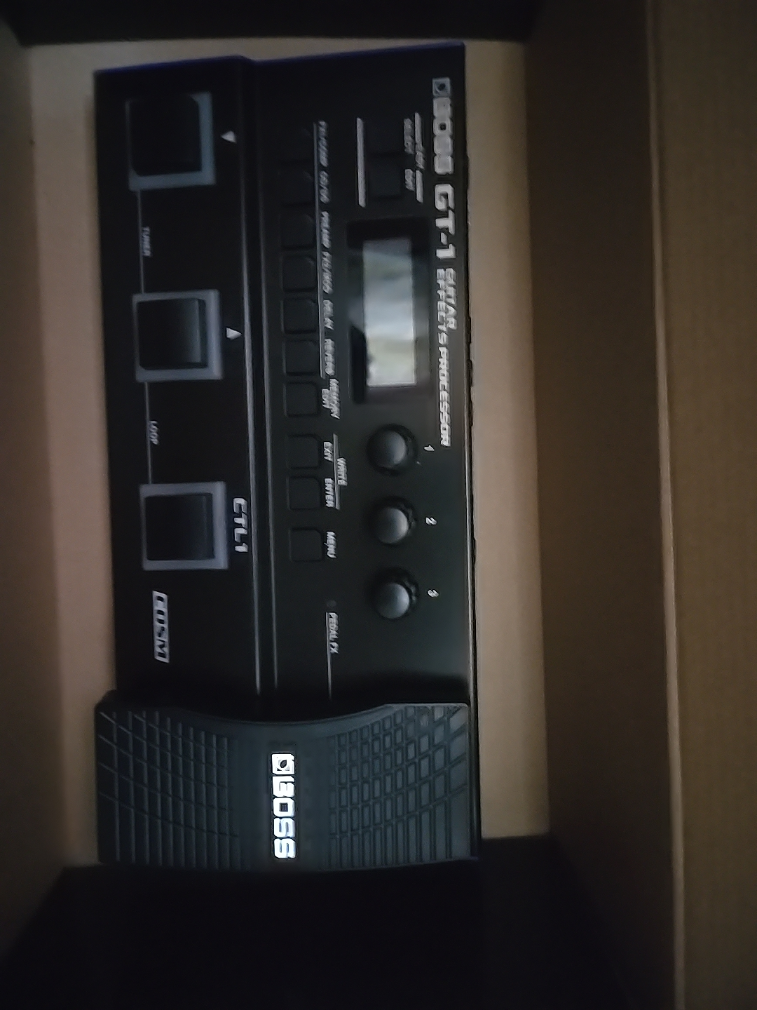 BOSS GT-1 Guitar Effects Processor - Never used. - photo 4