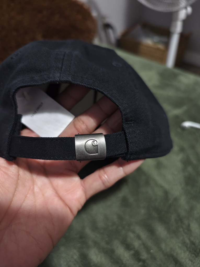 Carhartt WIP Black Adjustable Baseball Cap - photo 3