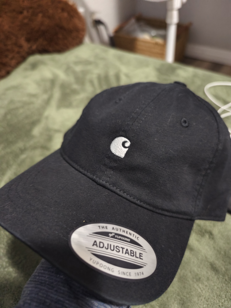 Carhartt WIP Black Adjustable Baseball Cap - photo 5
