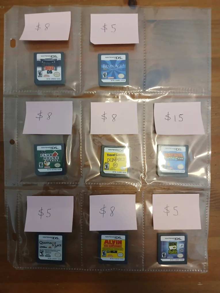 Nintendo DS Games thumbnail