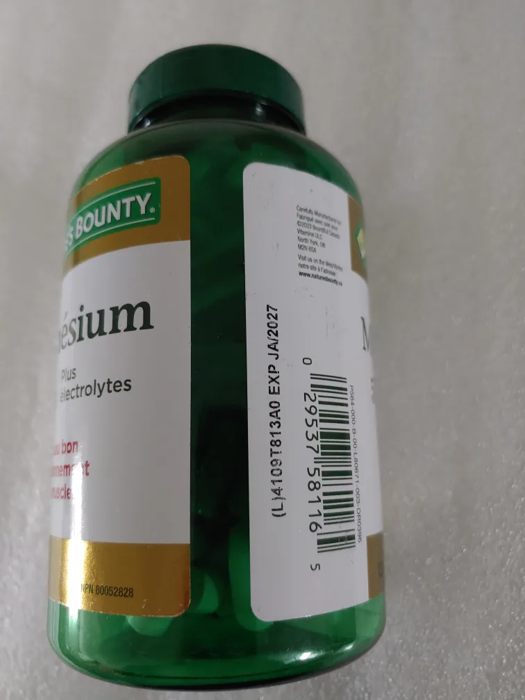 #Freecycle Nature's Bounty Magnesium 500mg Plus Electrolytes image indicator(2)