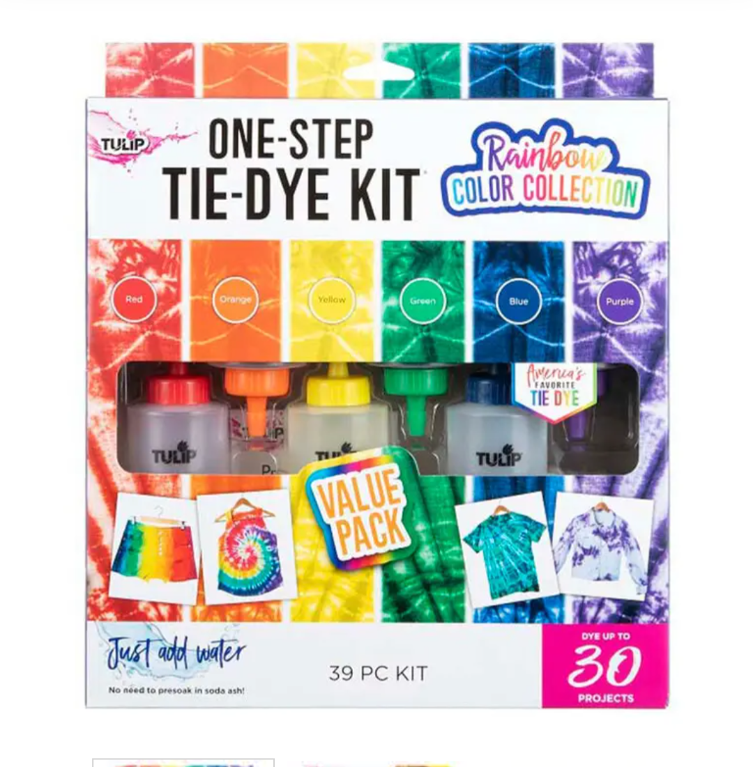 Tulip Tie-Dye Kit - Rainbow Color Collection