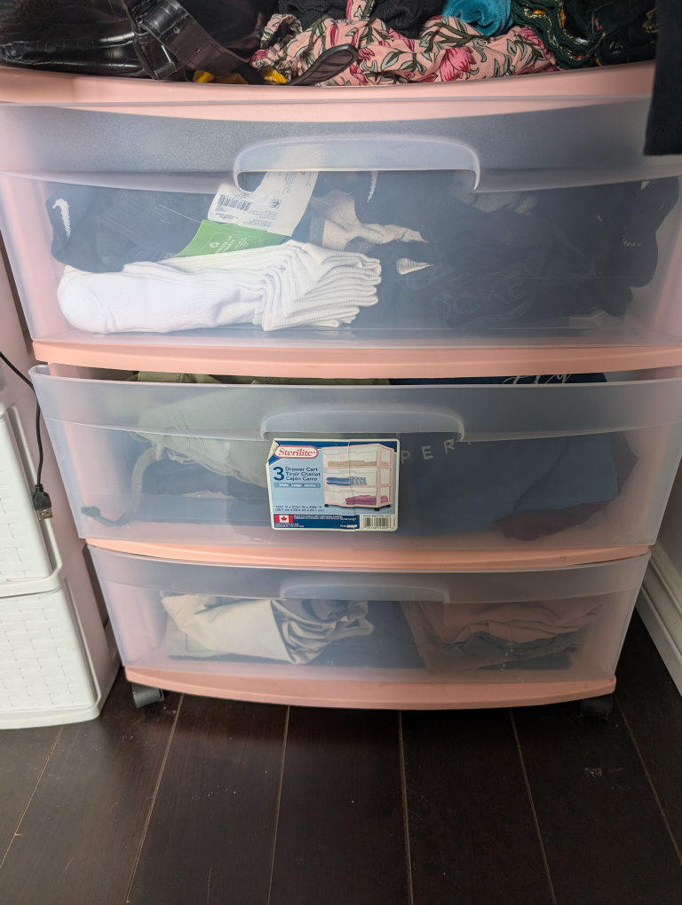 storage drawers