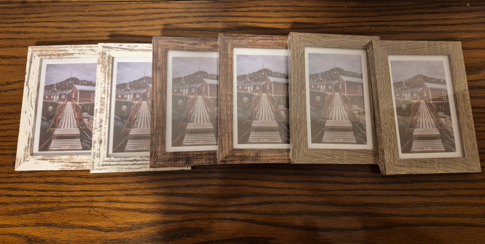 Set of Six Rustic Photo Frames - photo 3