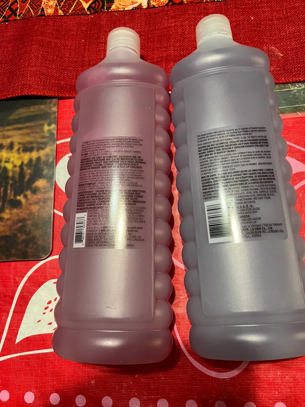 Avon Senses Bubble Bath - Soft Pink Rose & Lavender Garden image indicator(2)