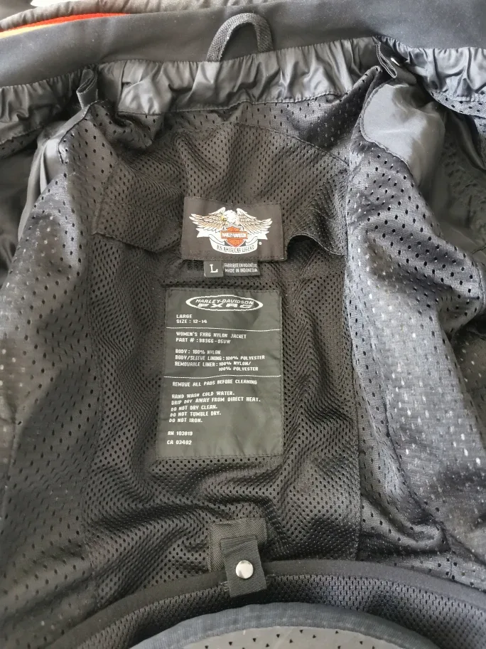 Harley-Davidson Women's Size Large FXRG Motorcycle Jacket image indicator(3)