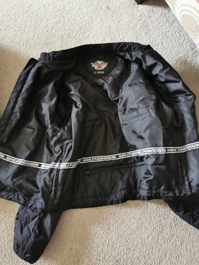 Harley-Davidson Women's Size Large FXRG Motorcycle Jacket image indicator(4)