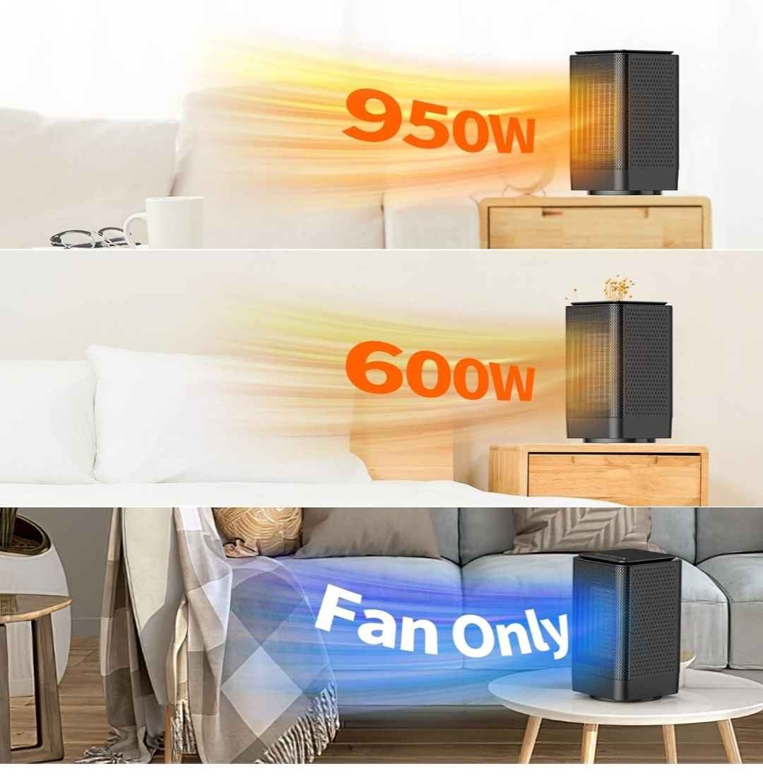 Compact Personal Ceramic Heater - photo 3