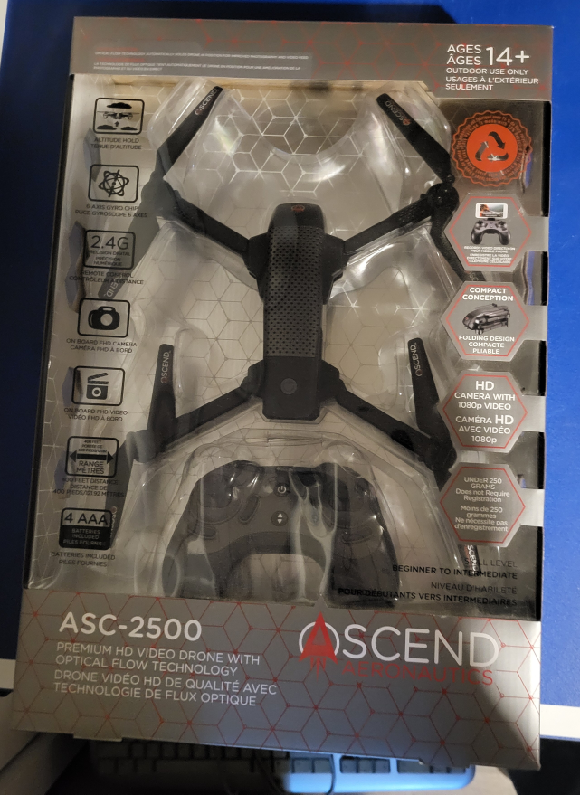 Ascend Aeronautics ASC-2500 Premium HD Drone