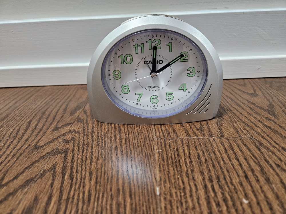 Casio Quartz Alarm Clock