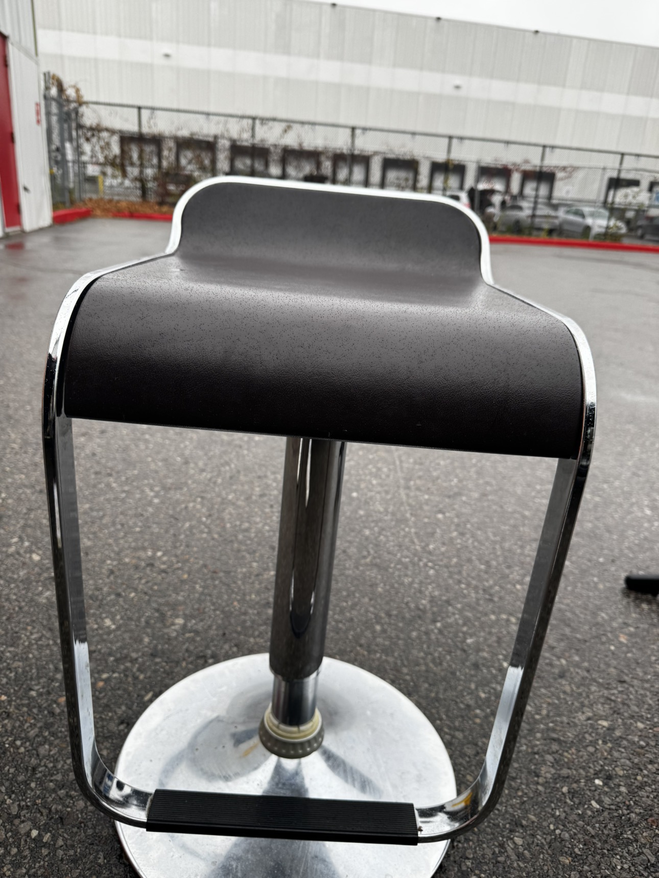 Bar stool leather MCM design - photo 3